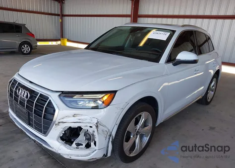 2021 Audi Q5 Premium Plus 45 Tfsi Quattro S Tronic z USA, uszkodzony, nr VIN WA1BAAFY4M2014108